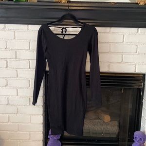 Nwt black bodycon dress